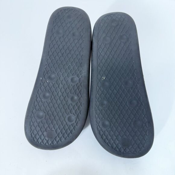 Adidas Men Adilette Ayoon Black Lightweight Eva Foam Comfort Slide Sandal Size 9